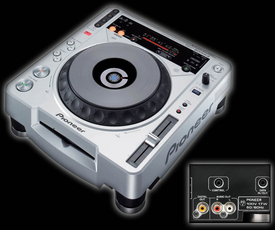 Pioneer CDJ 800 MK2 digital turntable player